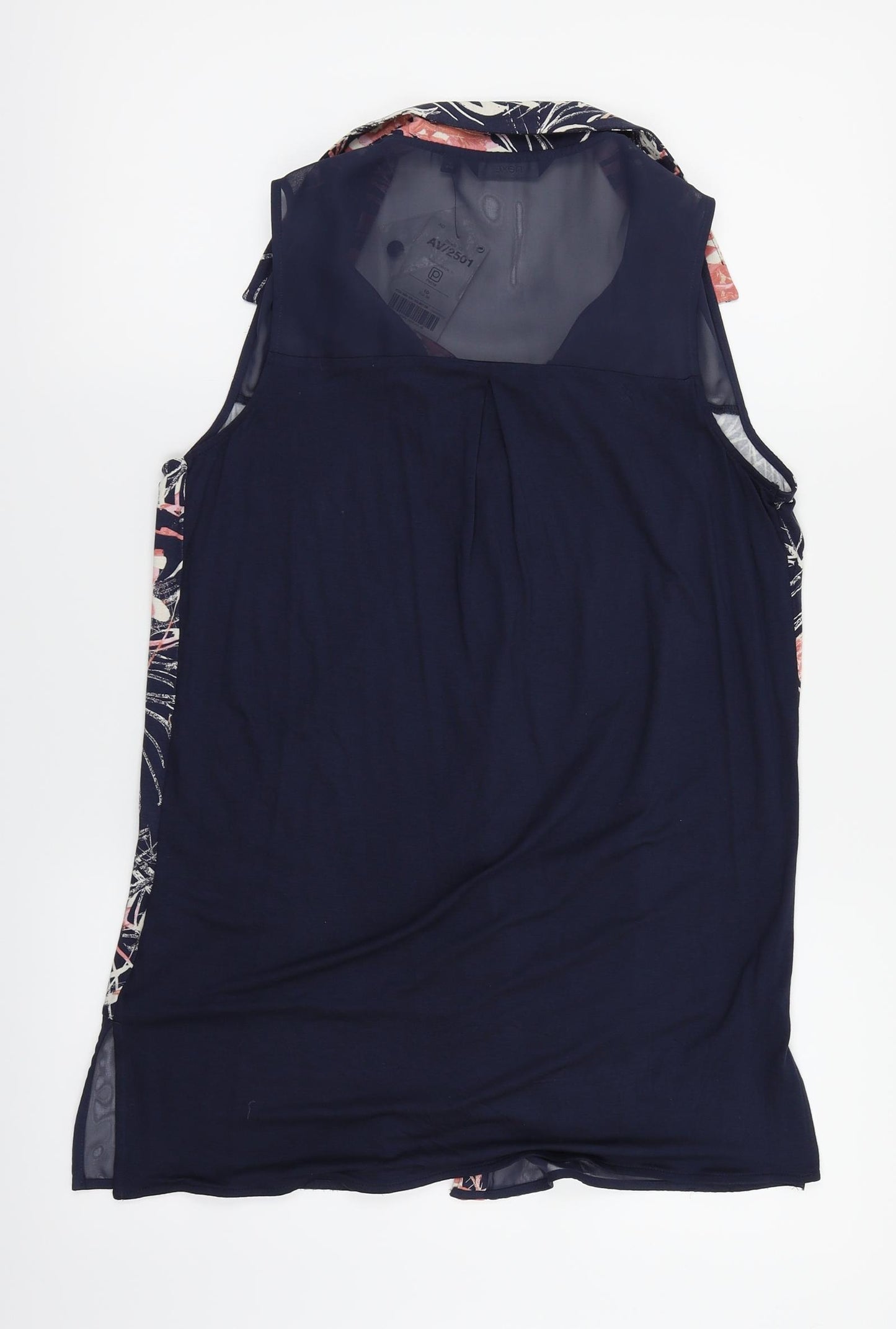 NEXT Womens Blue Floral  Camisole Tank Size 10