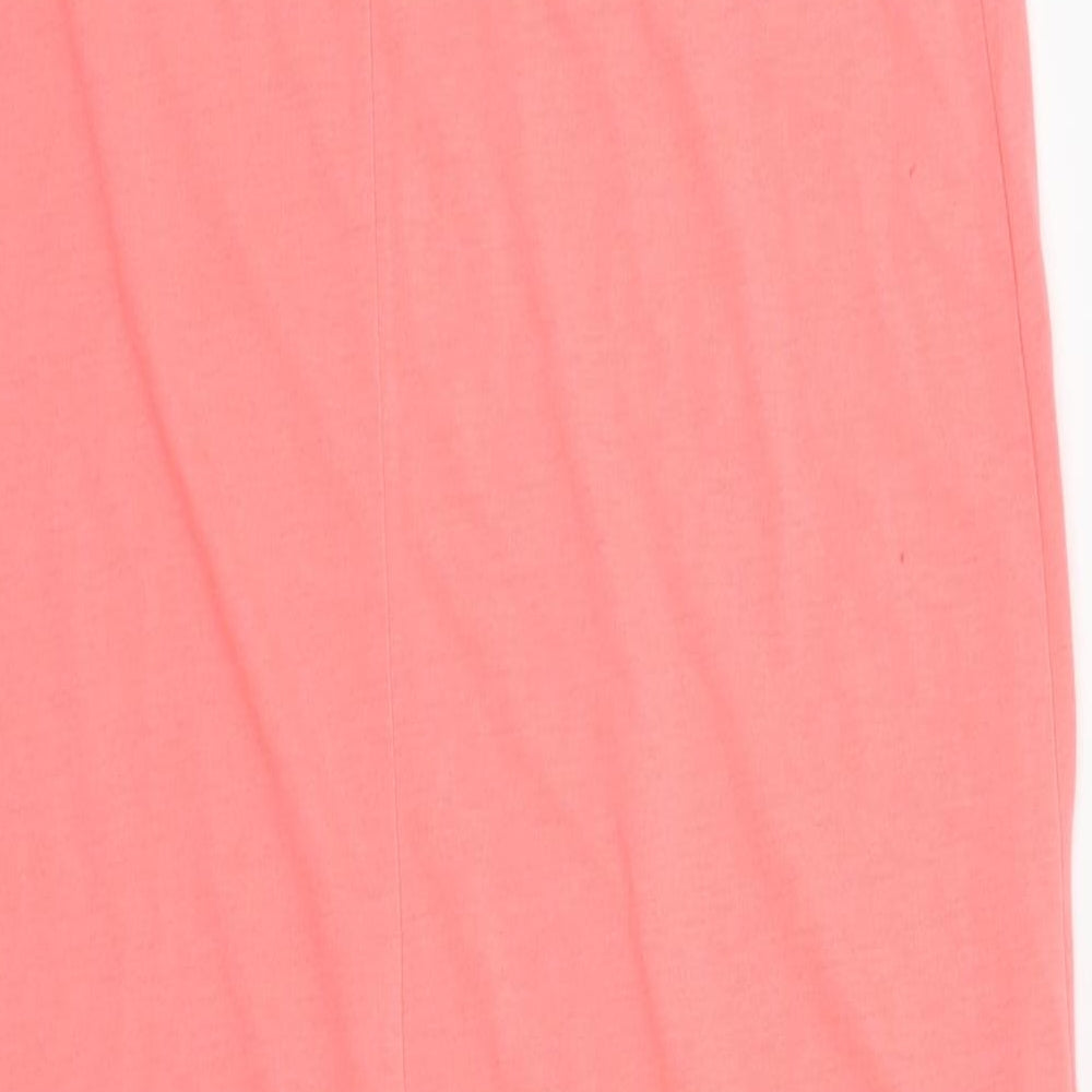 Dorothy Perkins Womens Pink Solid  Top Nightshirt Size 10