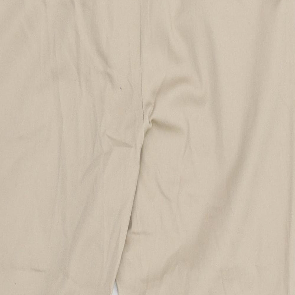 Atmosphere Womens Beige   Chino Trousers Size 12 L20 in