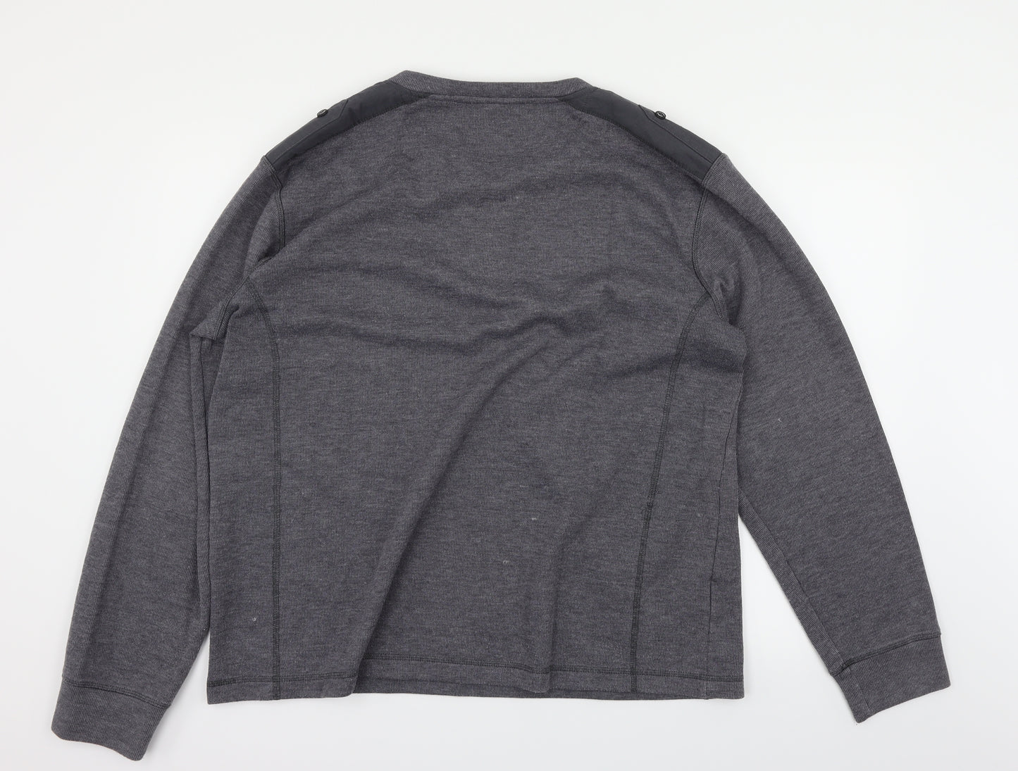 Easy Mens Grey   Pullover Jumper Size 2XL