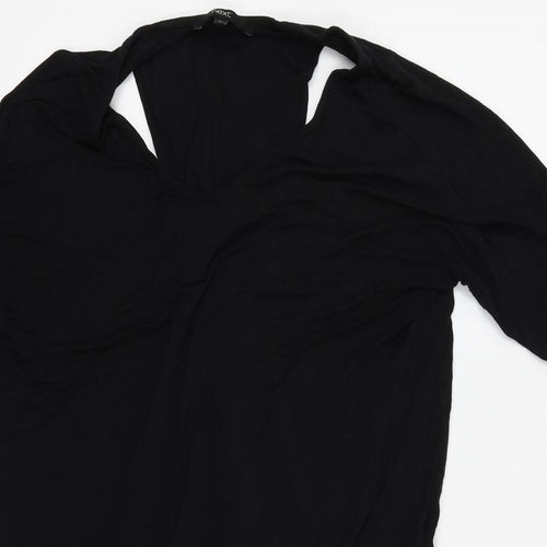 NEXT Womens Black   Basic T-Shirt Size 8