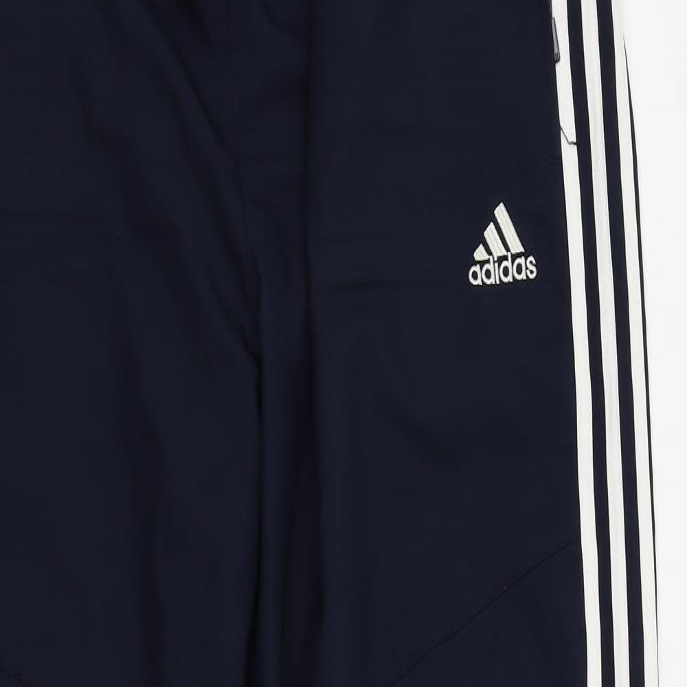 adidas Mens Blue   Jogger Trousers Size XL L32 in