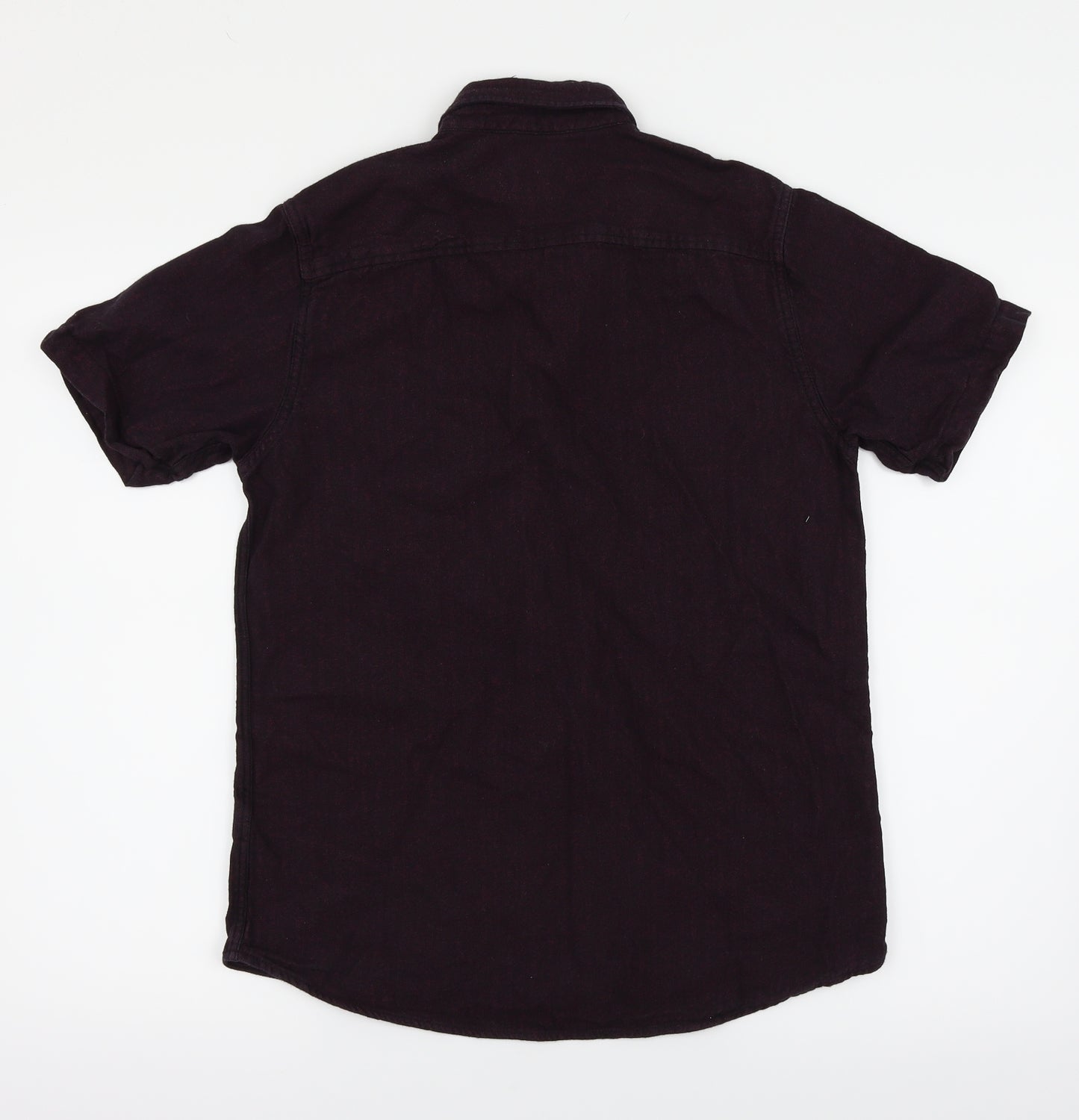 Topman Mens Purple    Button-Up Size S
