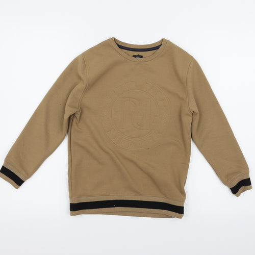 River Island Boys Brown   Pullover Jumper Size 7-8 Years