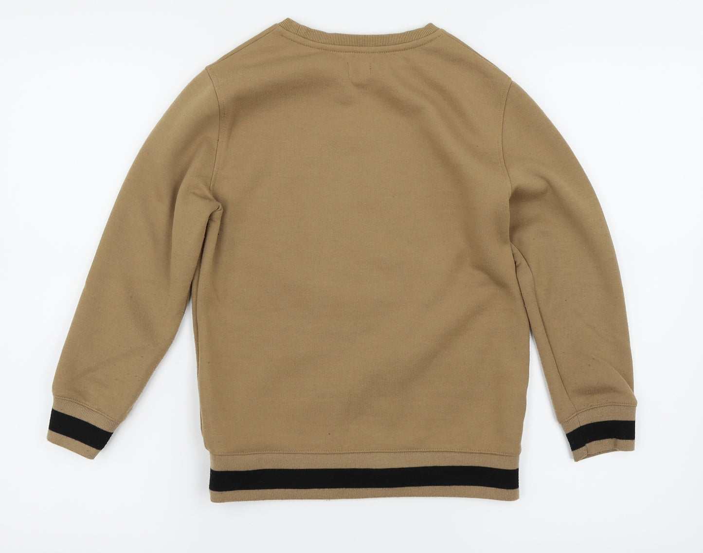 River Island Boys Brown   Pullover Jumper Size 7-8 Years