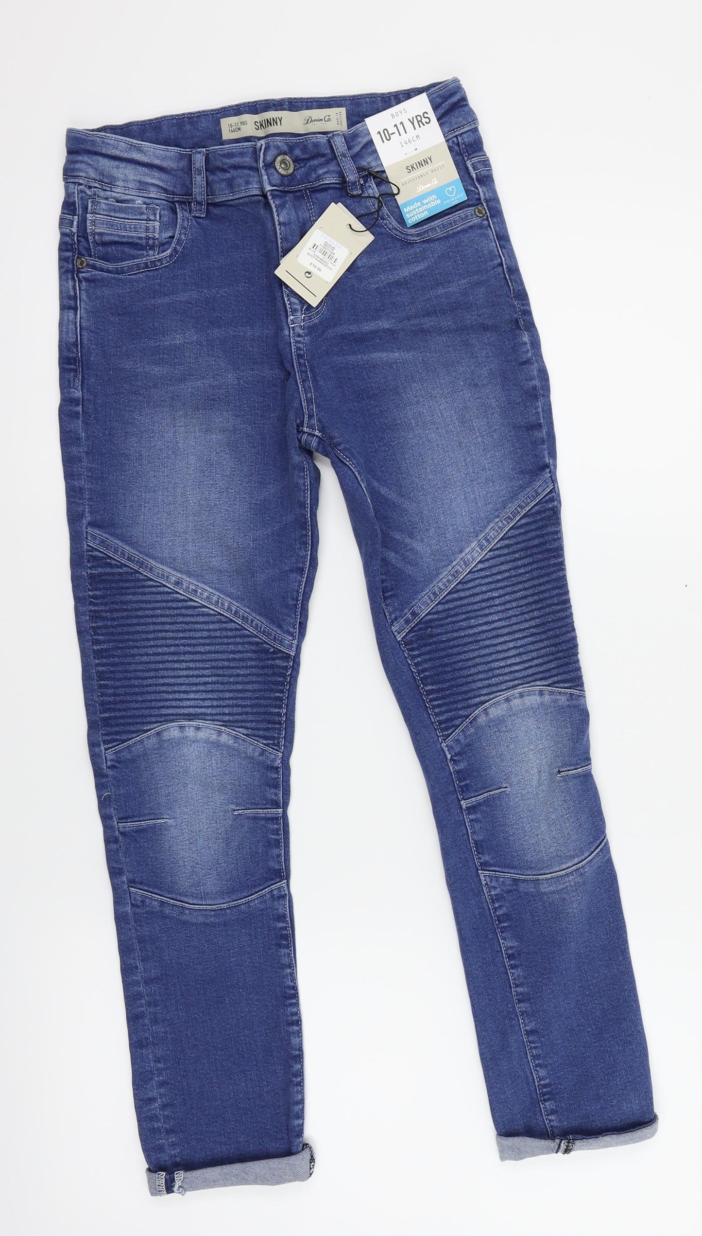 Primark Boys Blue   Skinny Jeans Size 10-11 Years