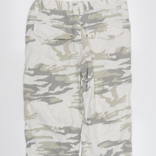 pre worn Womens White   Trousers  Size 36 in L21 in