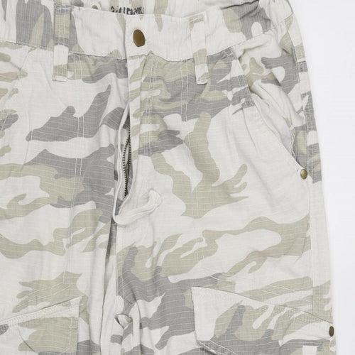 pre worn Womens White   Trousers  Size 36 in L21 in