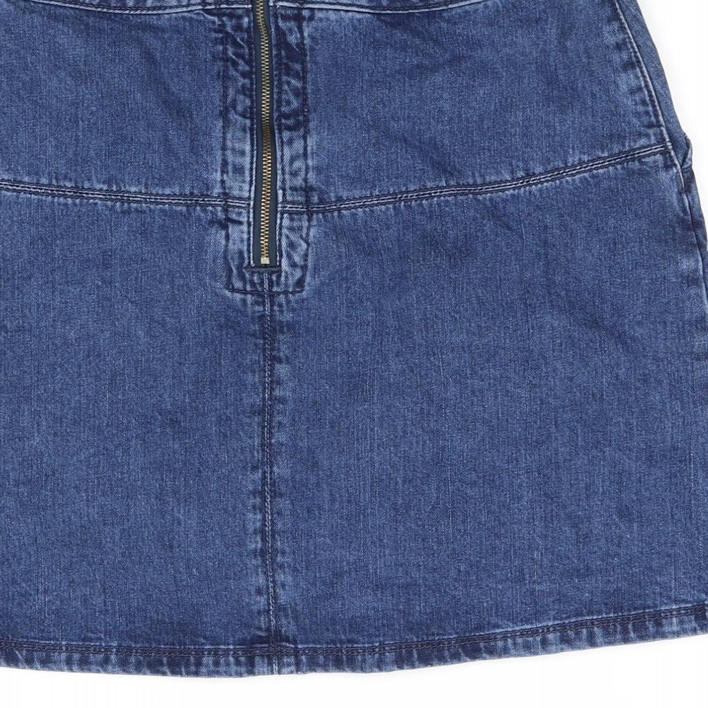F&F Womens Blue   Flare Skirt Size M