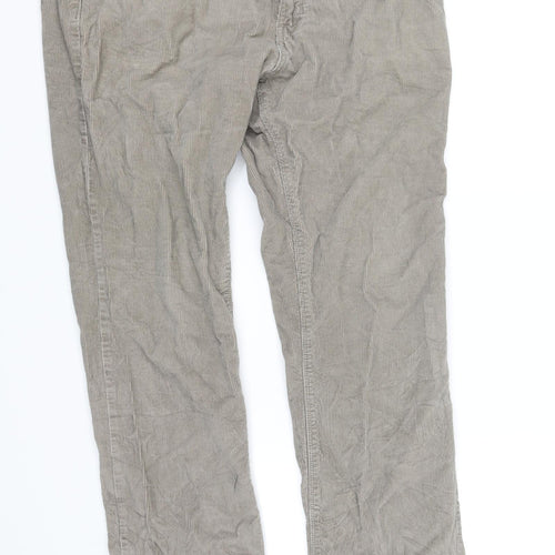 m&s Womens Grey   Trousers  Size L L33 in