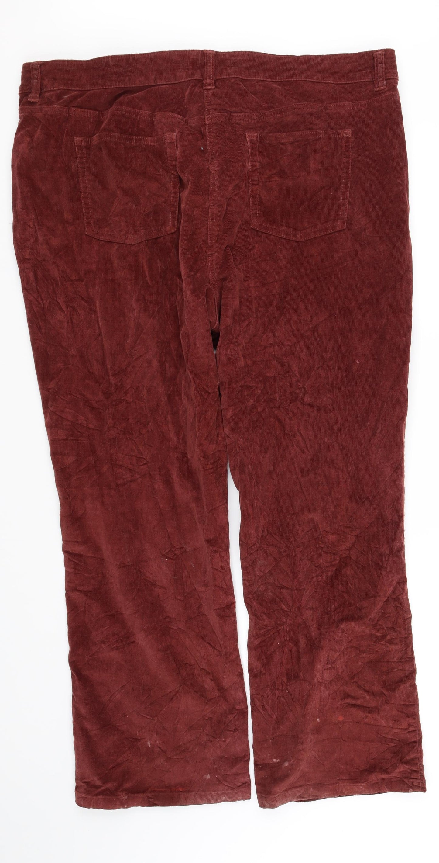 NEXT Womens Red   Trousers  Size 20 L33 in