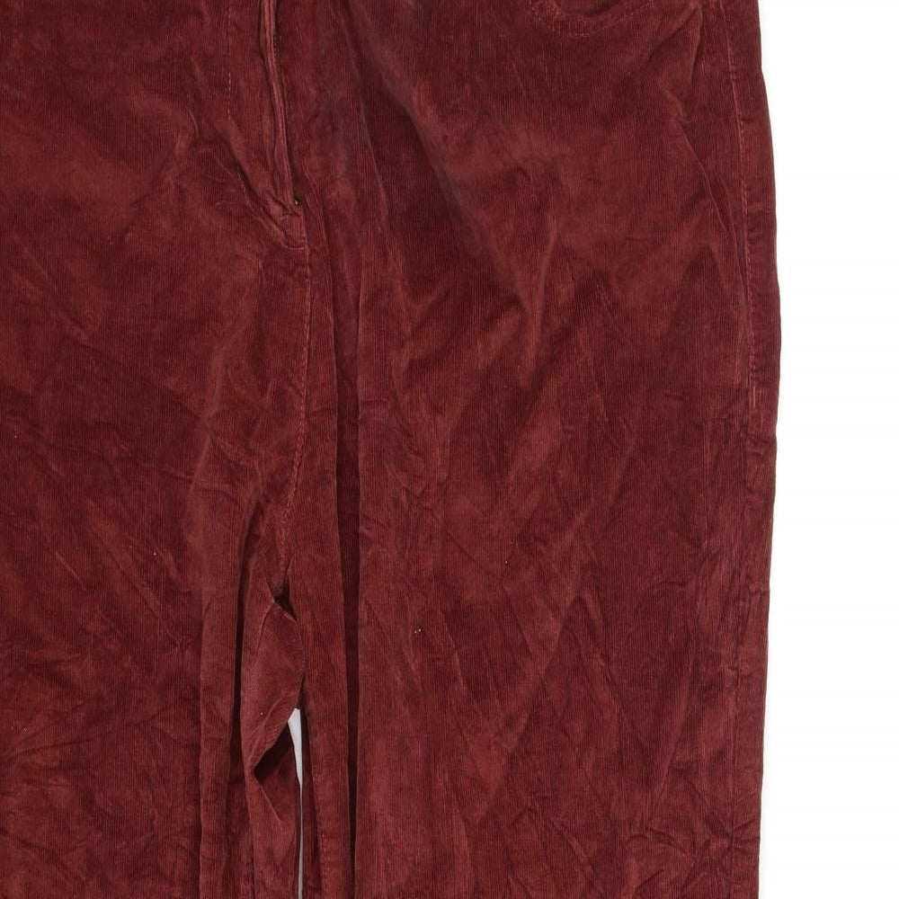 NEXT Womens Red   Trousers  Size 20 L33 in