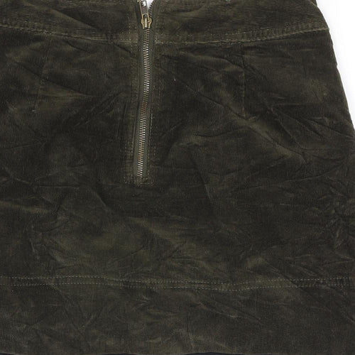 ken Womens Green   Flare Skirt Size 8