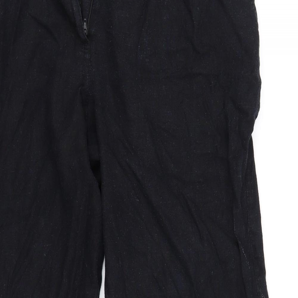 Papaya Womens Black   Sweatpants Trousers Size 16 L30 in