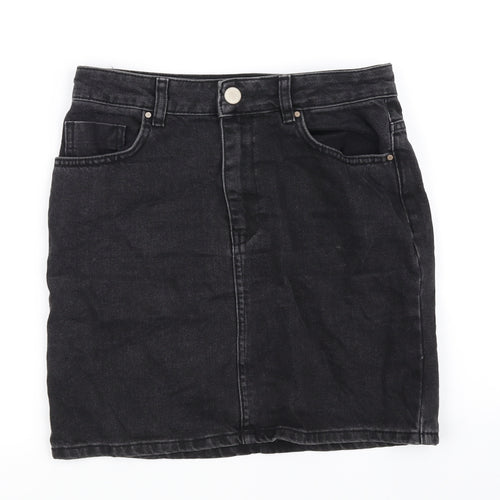 ASOS Womens Black   Flare Skirt Size 8