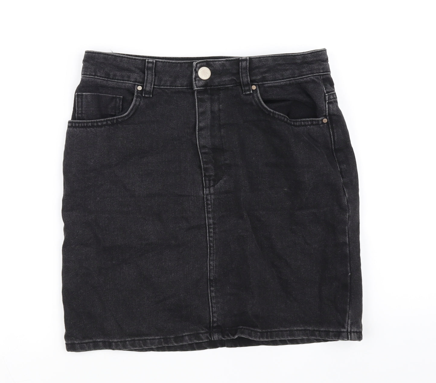 ASOS Womens Black   Flare Skirt Size 8