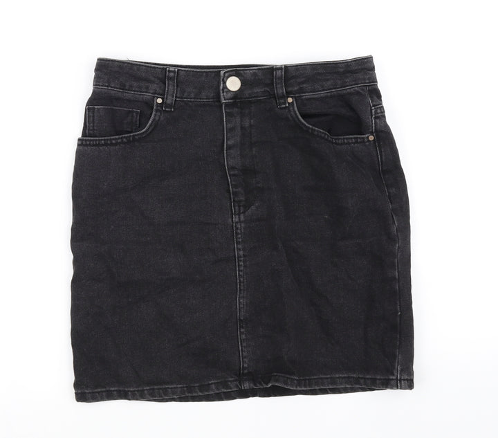ASOS Womens Black   Flare Skirt Size 8