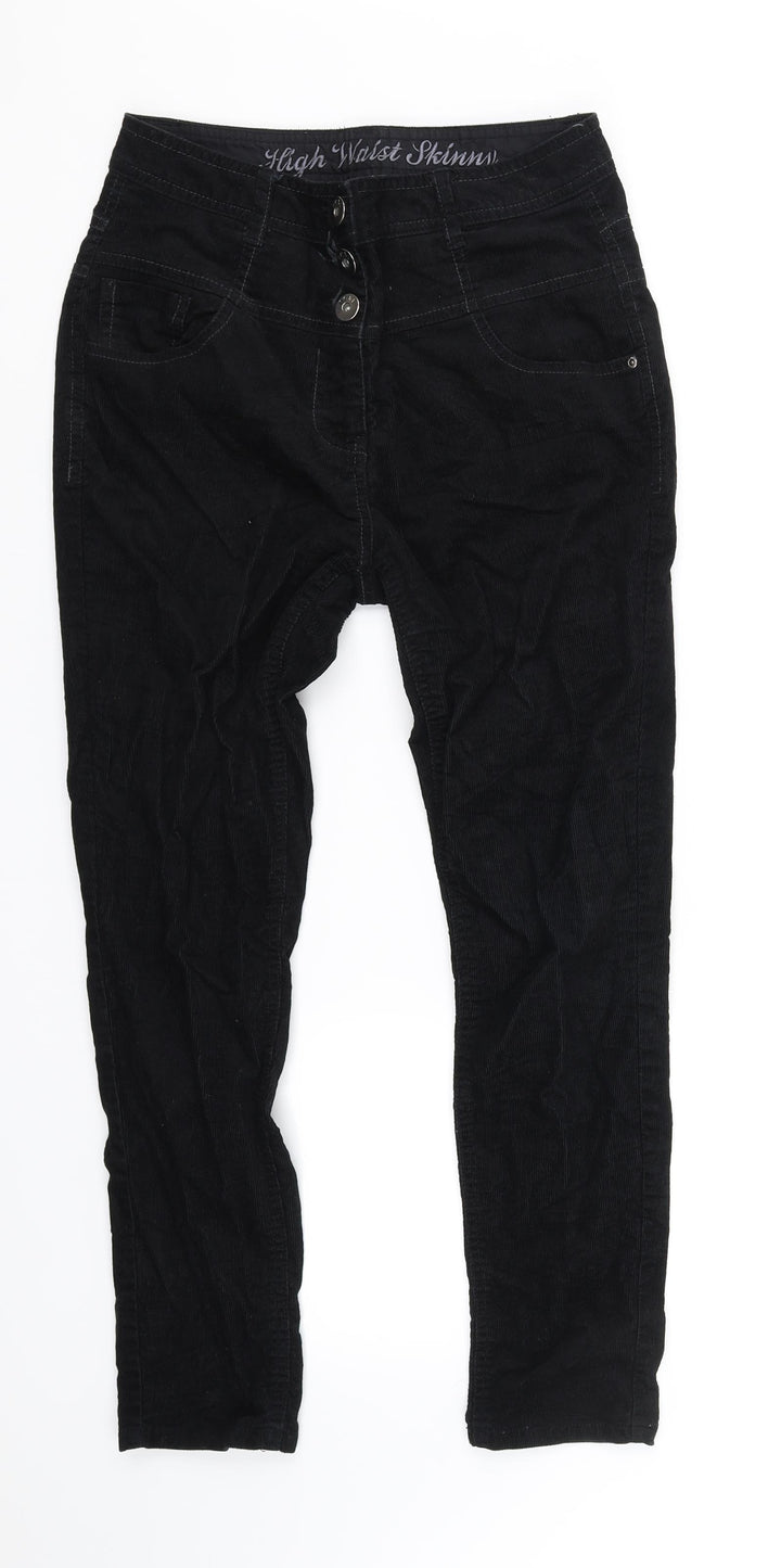 NEXT Womens Black   Trousers  Size 10 L30 in