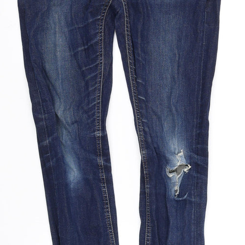 NEXT Womens Blue   Skinny Jeans Size S L32 in