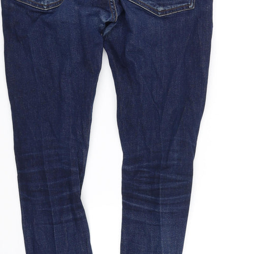 NEXT Womens Blue   Skinny Jeans Size S L32 in