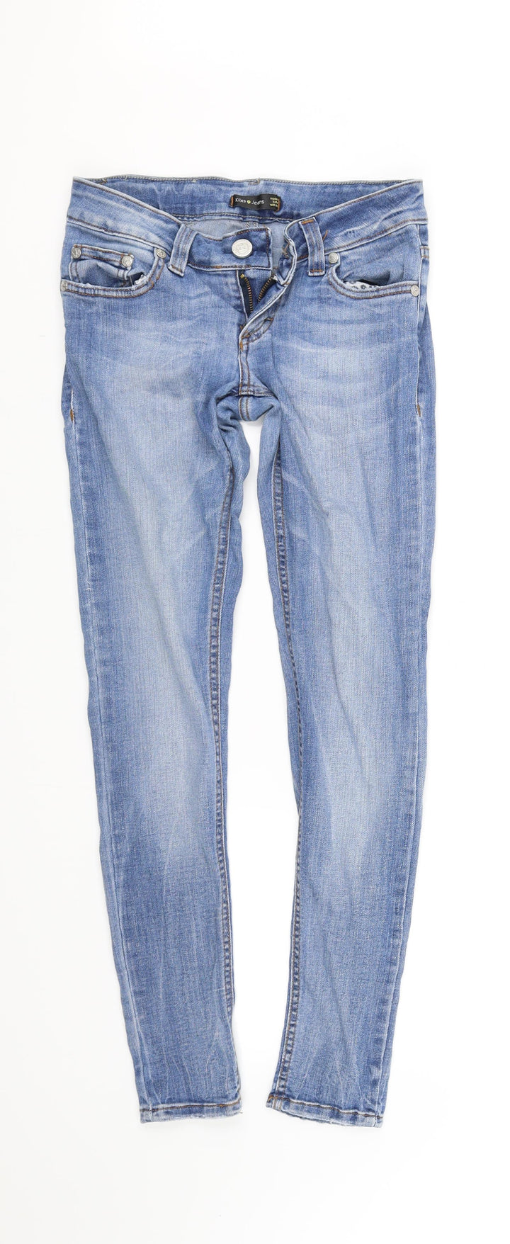 pre worn Womens Blue   Straight Jeans Size S L30 in