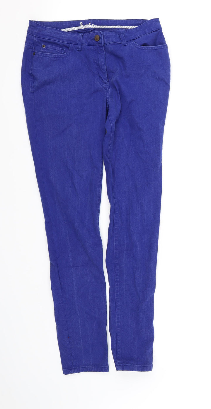 pre worn Womens Blue Straight Jeans Size S L33 in