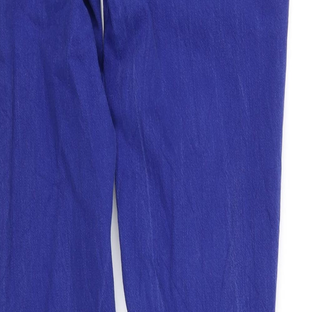pre worn Womens Blue   Straight Jeans Size S L33 in