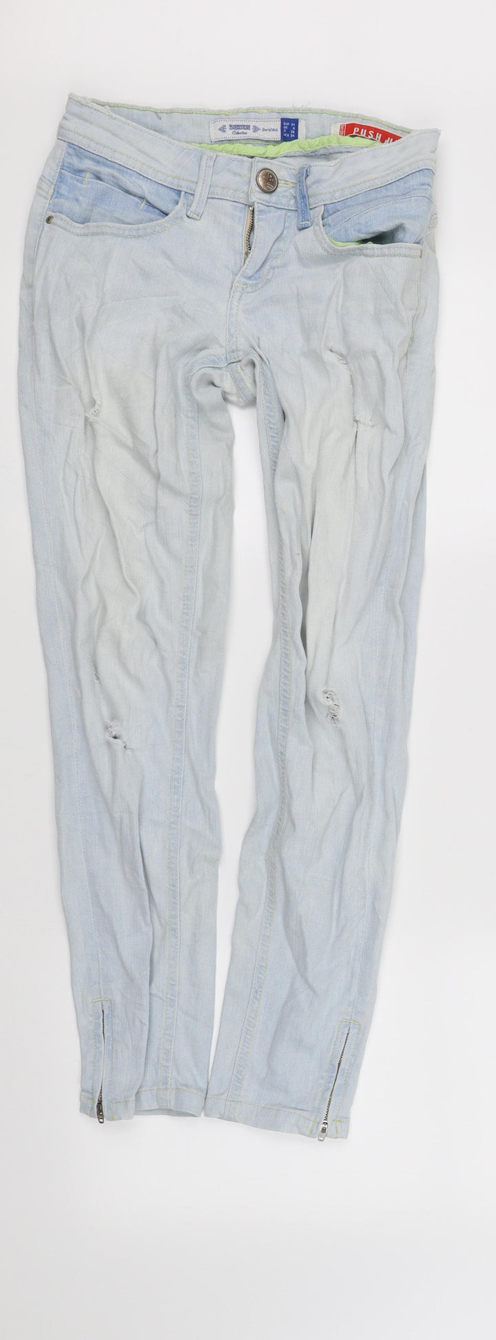 pre worn Womens Blue   Straight Jeans Size 6 L28 in