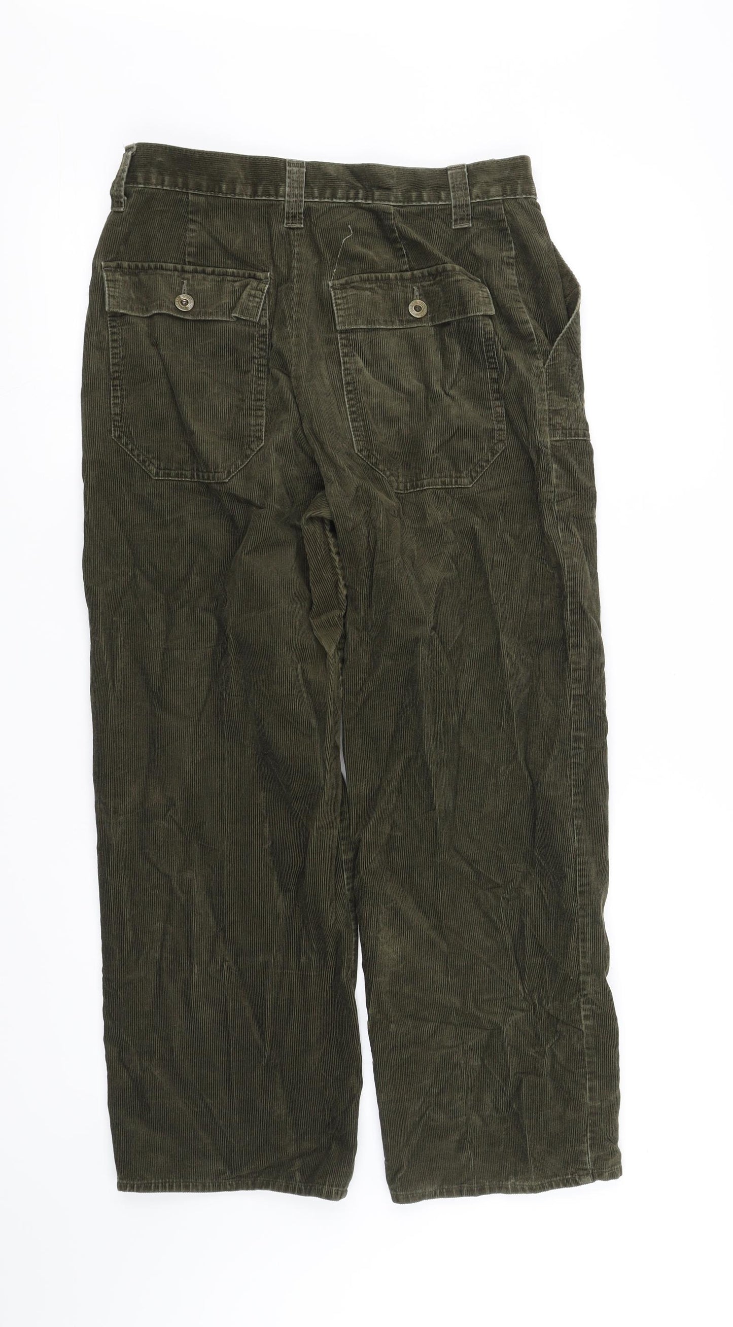 pre worn Womens Green   Straight Jeans Size 12 L28 in