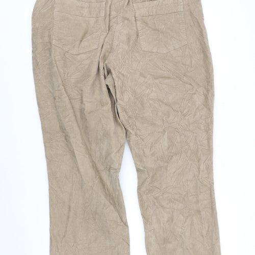 pre worn Womens Beige   Sweatpants Trousers Size 16 L30 in