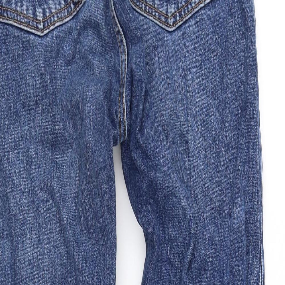 Zara Womens Blue   Straight Jeans Size 8 L29 in