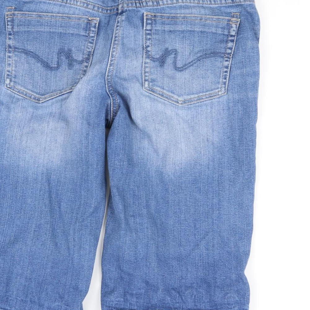 short Womens Blue   Cut-Off Shorts Size 8