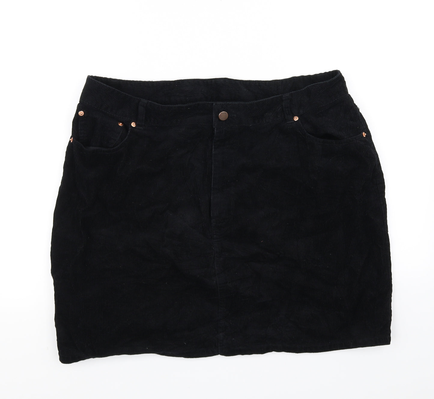 ASOS Womens Black   Flare Skirt Size 20 in