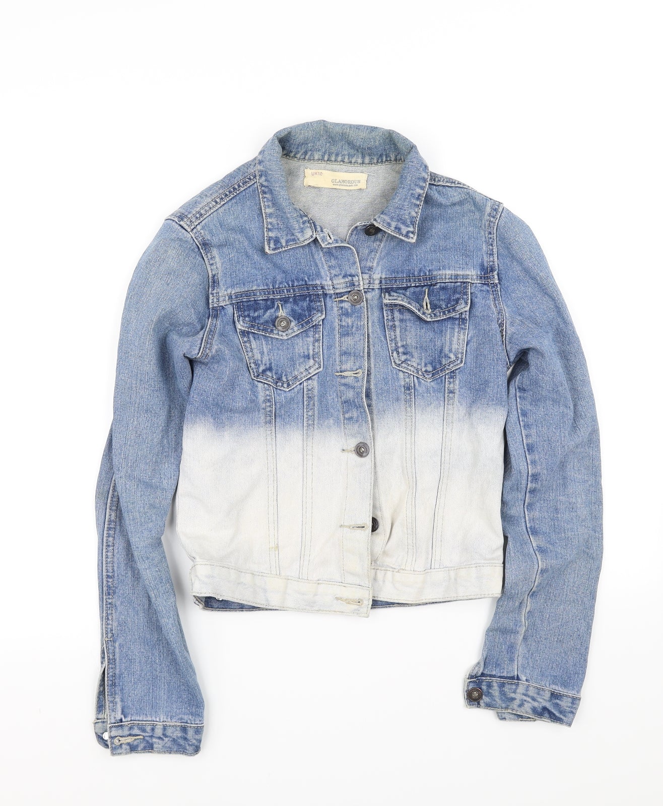 Glamourous Womens Blue   Jacket  Size 10