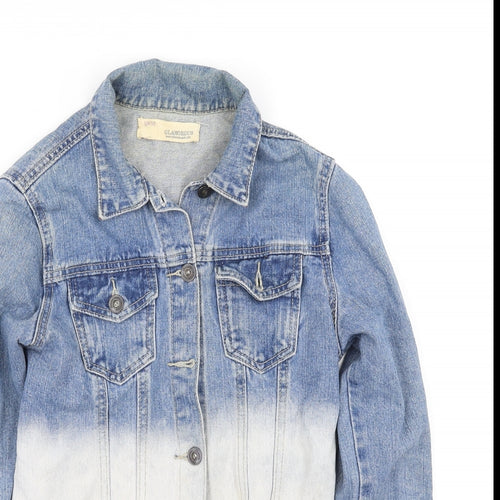 Glamourous Womens Blue   Jacket  Size 10