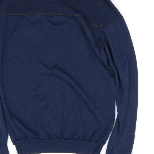 sisler Mens Blue   Pullover Jumper Size M