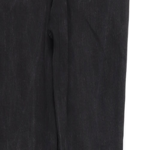 pre worn Womens Black   Straight Jeans Size S L30 in