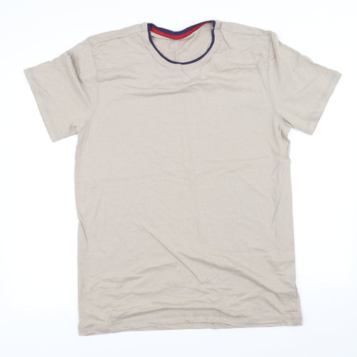 pre worn Womens Beige   Basic T-Shirt Size 2XL