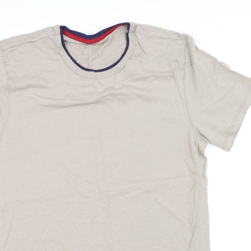 pre worn Womens Beige   Basic T-Shirt Size 2XL