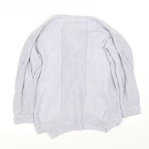 m&s Womens Purple   Pullover Jumper Size S