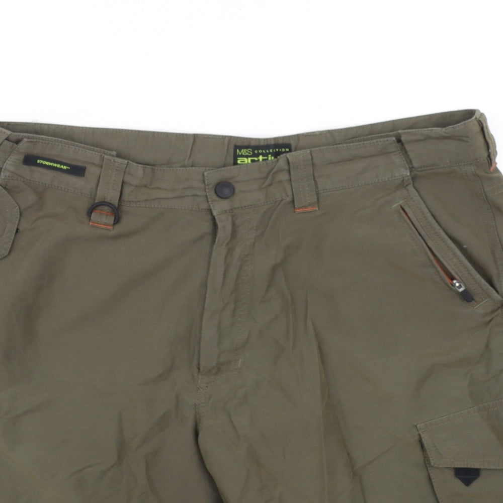 pre worn Mens Green   Chino Shorts Size 29 in