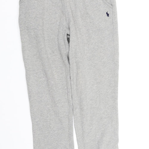 Ralph Lauren Boys Grey   Jogger Trousers Size 11 Years