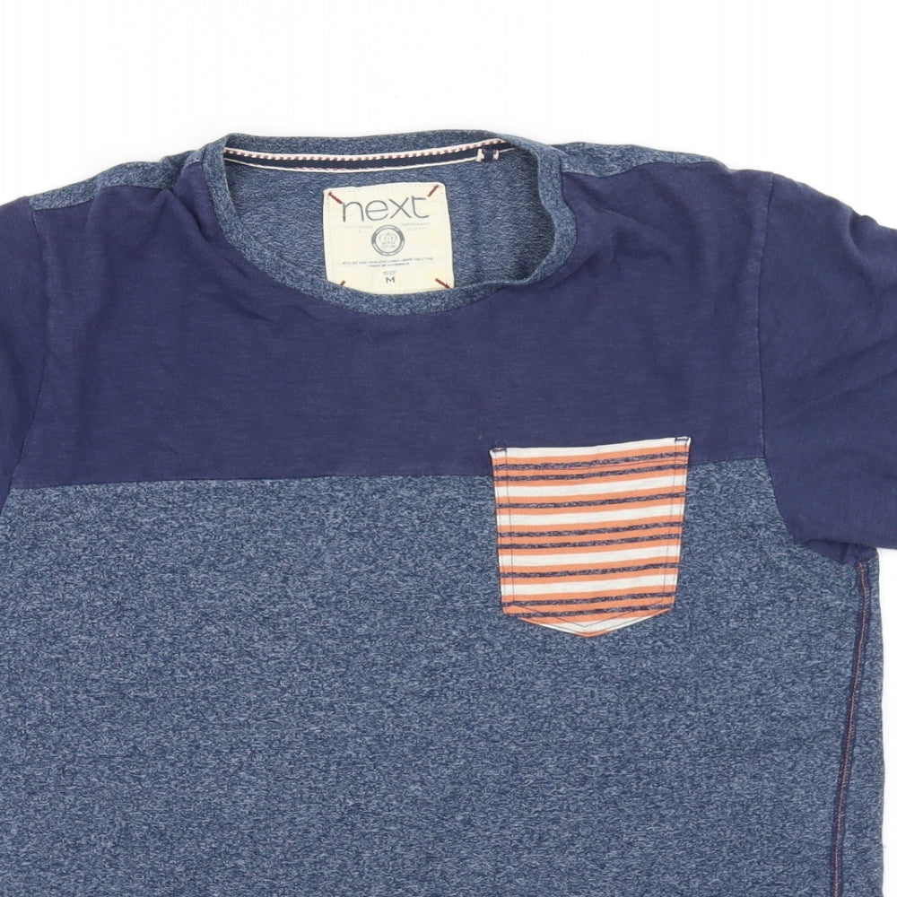 NEXT Mens Blue    T-Shirt Size M