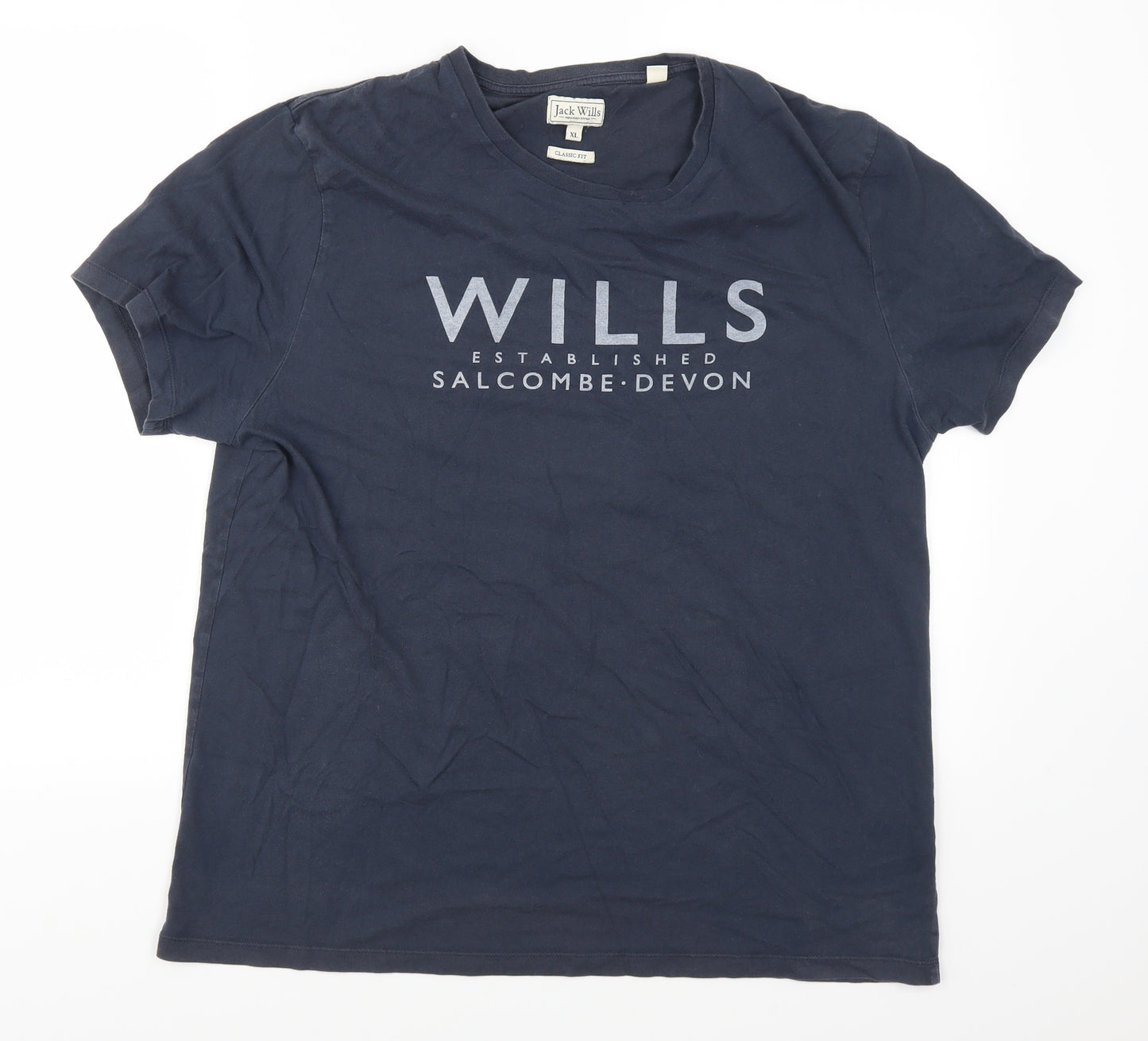 Jack Wills Mens Blue    T-Shirt Size XL