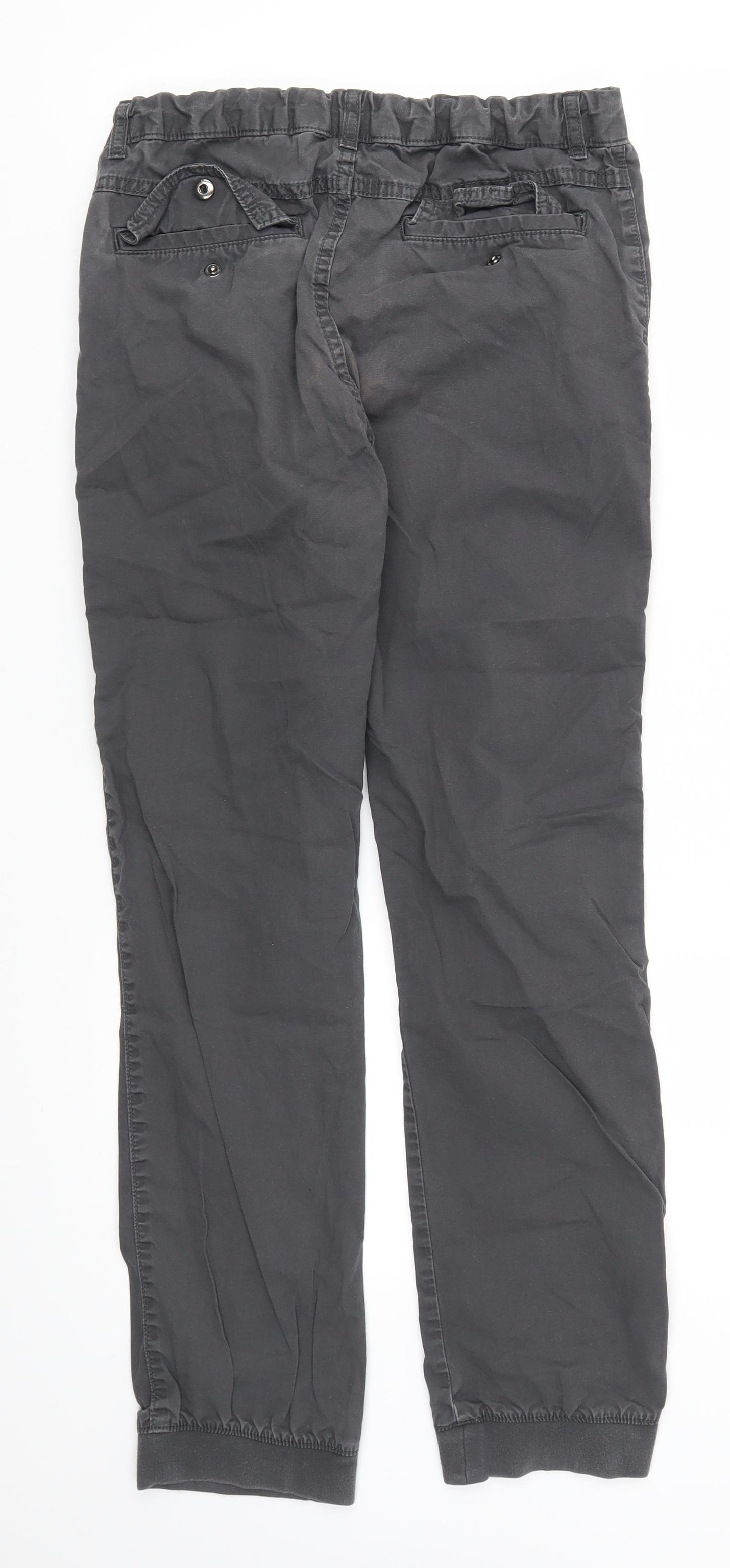 Marks and Spencer Boys Grey   Cargo Trousers Size 13-14 Years