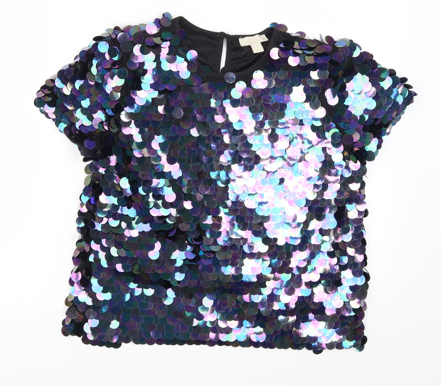 Primark Girls Purple   Basic T-Shirt Size 12-13 Years