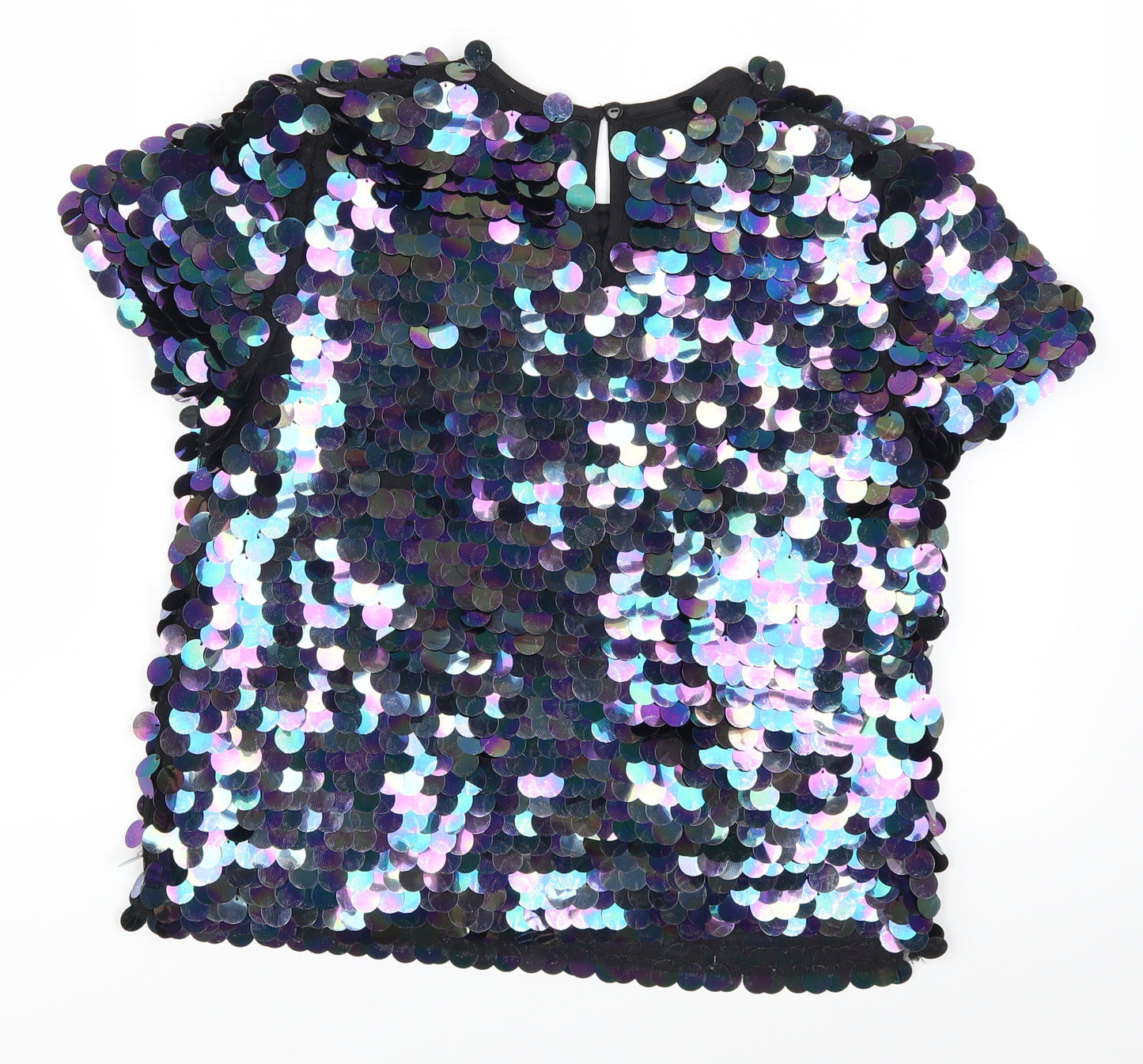 Primark Girls Purple   Basic T-Shirt Size 12-13 Years