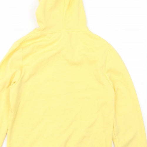 George Womens Yellow   Full Zip Hoodie Size 12