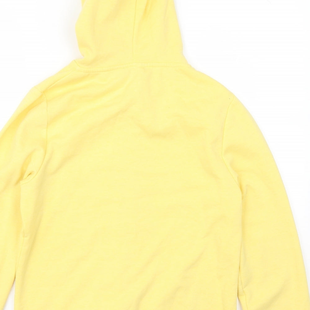 George Womens Yellow   Full Zip Hoodie Size 12
