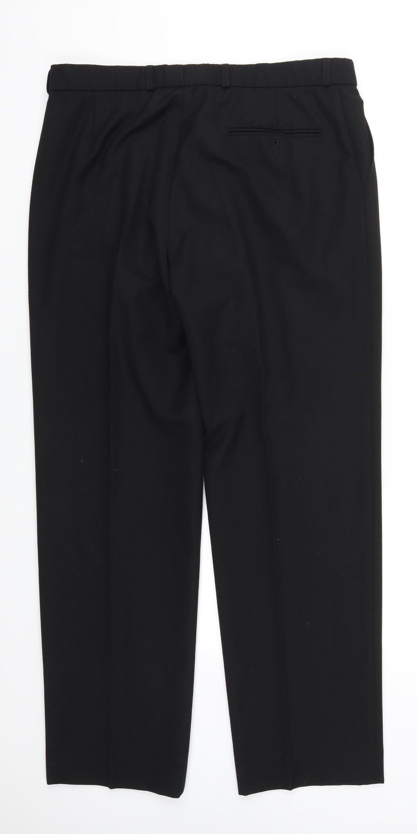 Thomas Nash Mens Black   Trousers  Size 38 L31 in